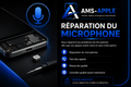 Réparation du microphone