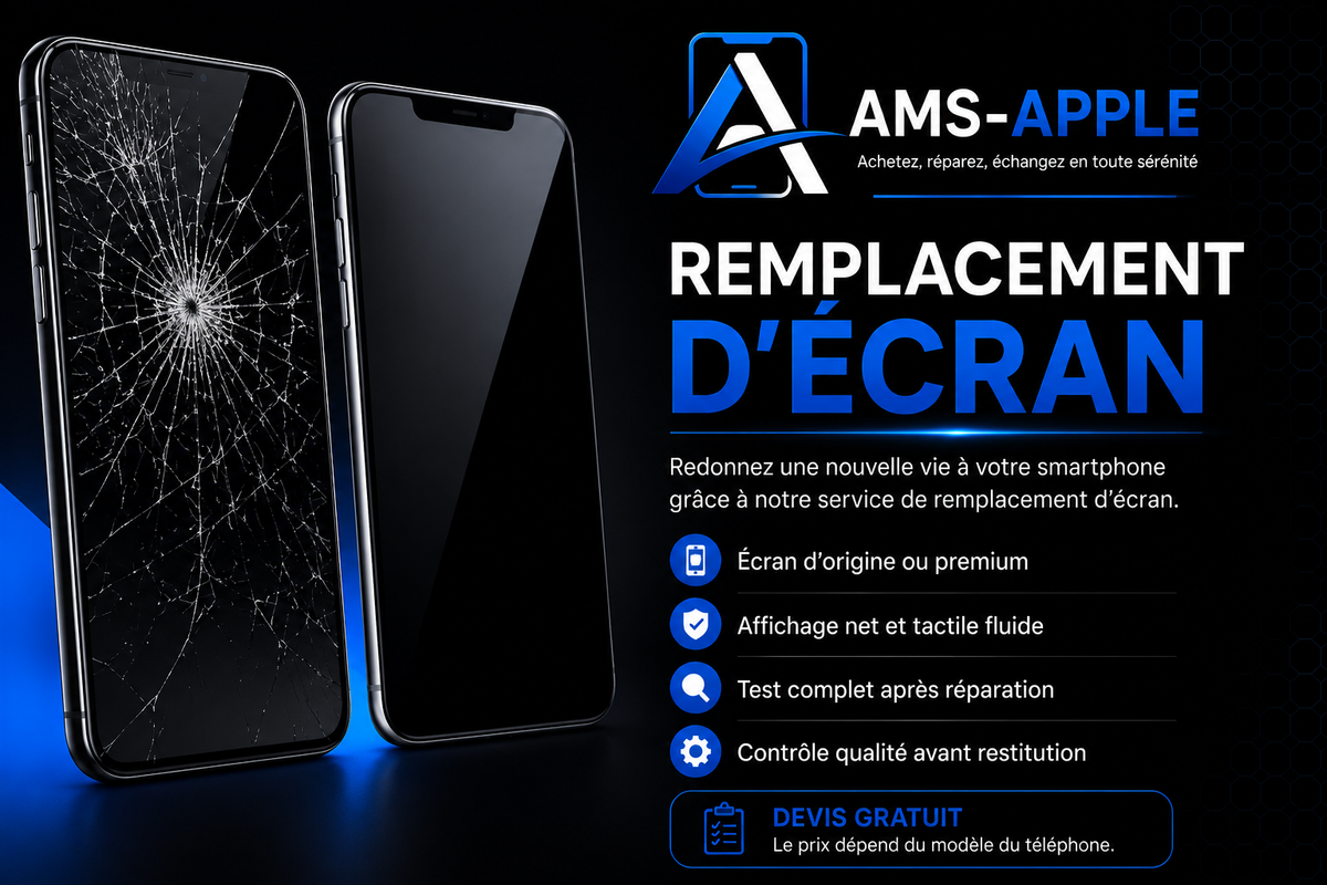 Remplacement d'écran