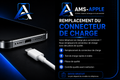 Remplacement du connecteur de charge